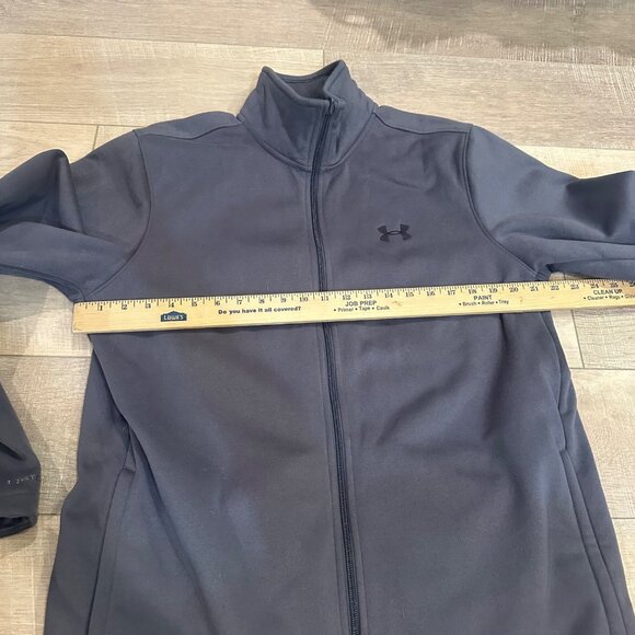 UNDER ARMOUR STORM MENS GRAY FLEECE JACKET NWOT LARGE - Picture 4 of 9